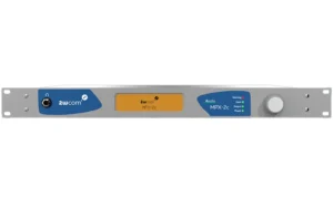 The 2WCOM MPX-2c is a point to point or point to multipoint MPX codec using IP for real-time distribution of complete FM-MPX to connect your signal generation in the studio directly to the transmitter site.