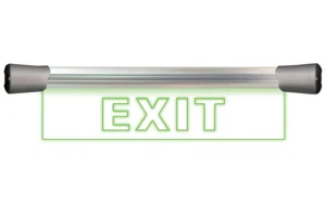 The Sonifex LD-40F1EXIT SignalLED range of illuminated RGB LED signs are a new range of signs designed for outside recording