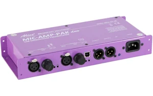 The Alice Mic Amp PAK Duo with TX & USB is a professional-grade