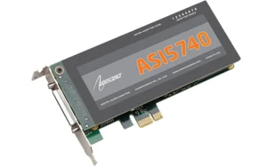 The AudioScience ASI5740 is a professional-grade 4-channel CobraNet sound card designed for high-quality multi-channel audio networking applications.
