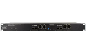 Glensound Vittoria 64 DR is a 64-channel Dante/Ravenna network bridge that creates a secure