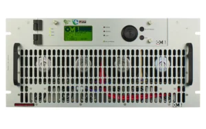 The OMB EM 3500 HE DIG COMPACT 3.5KW FM transmitter has been created by the OMB center of development for high efficiency transmitters.