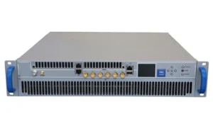 The OMB MOT 200 A digital Multicast Compact TV transmitter can be used as an analog and digital broadcast transmitter.