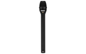 The RØDE Reporter is a dynamic microphone designed for handheld interview and presentation applications.